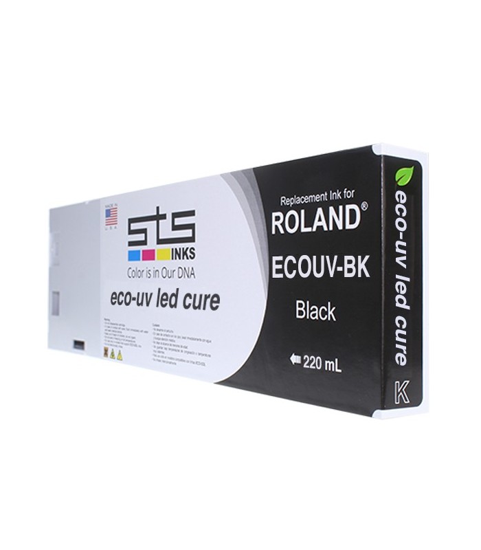 ROLAND Eco-UV S VersaUV LEC/LEJ UV3 Cartouche 220ml encre fabriquée par STS INK US