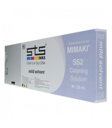 Mimaki Cleaning Solution SS2 Mild-Solvant - Cartouche 220ml - Encre STS INKS