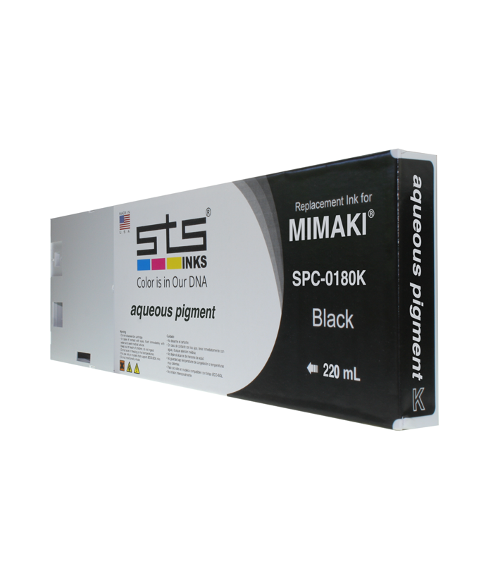 Mimaki Encre aqueuse à Pigment Cartouche 220ml - Fabriquée par STS INKS