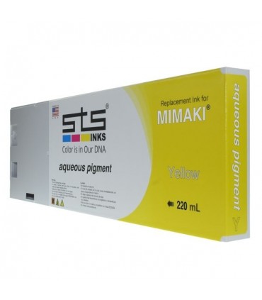 Mimaki Encre aqueuse à Pigment Cartouche 220ml - Fabriquée par STS INKS