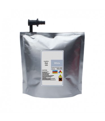 OCE ARIZONA UV IJC-262 pour 6100 Poche WHITE 1 litres de remplacement Fabriquée par STS INKS US (OCE 3010117324)