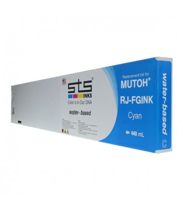 MUTOH Encre Aqueuse Pigment - Cartouche 440ml fabriquée par STS INKS