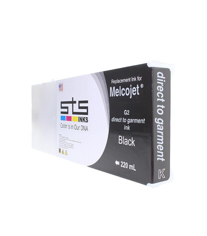 MELCOJET G2 Encre DTG Cartouche 220 mL - Fabriquée par STS INKS