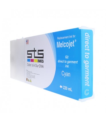 MELCOJET G2 Encre DTG Cartouche 220 mL - Fabriquée par STS INKS