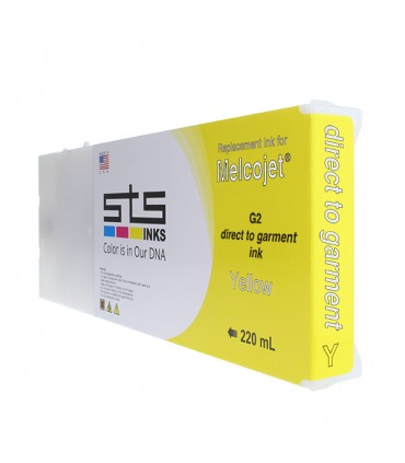 MELCOJET G2 Encre DTG Cartouche 220 mL - Fabriquée par STS INKS