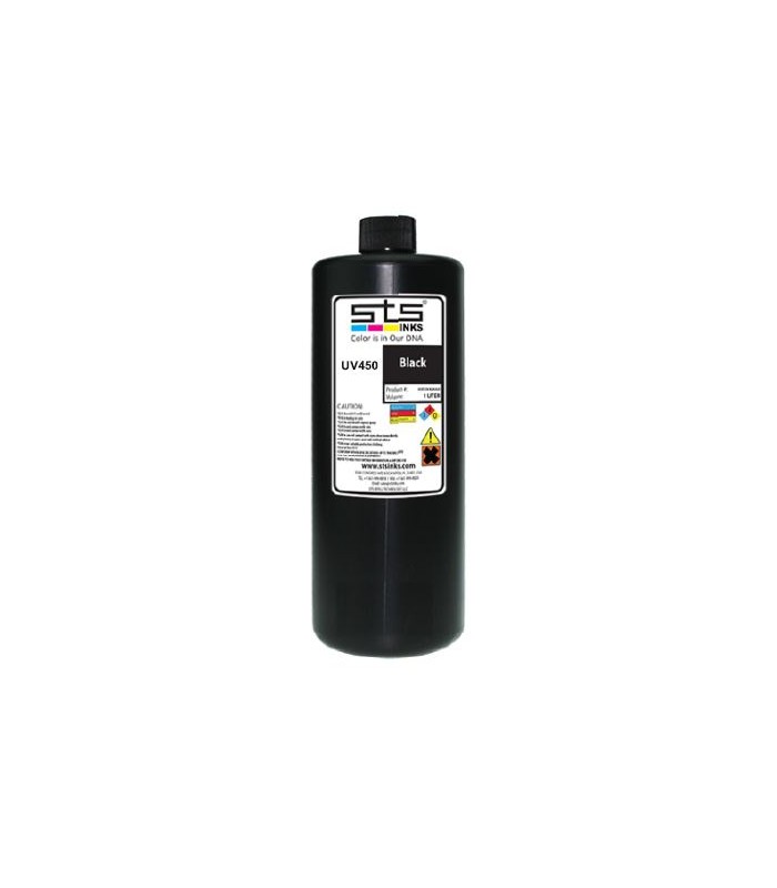 Bidon 1 L encre UV450 pour imprimantes ROLAND et MUTOH et têtes Epson XP600