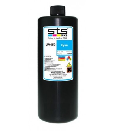 Bidon 1 L encre UV450 pour imprimantes ROLAND et MUTOH et têtes Epson XP600