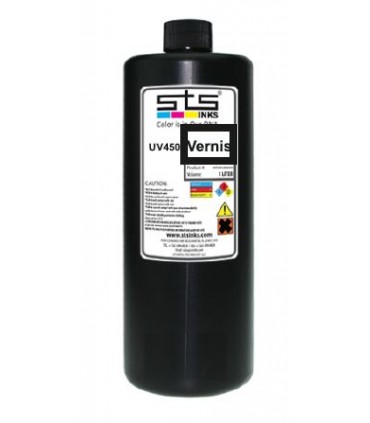 Bidon 1 L encre UV450 pour imprimantes ROLAND et MUTOH et têtes Epson XP600