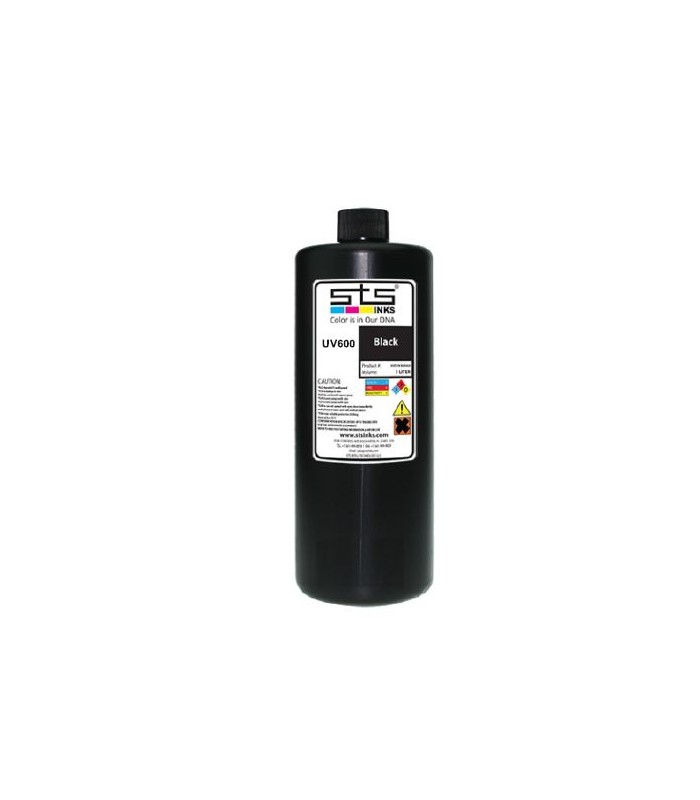 ENCRE UV600 LED Bidon 1 litre pour imprimantes SwissQprint EFI VUTEK et avec têtes Toshiba & KM/DimatixHV Seiko/Ricoh Gen4/Gen5