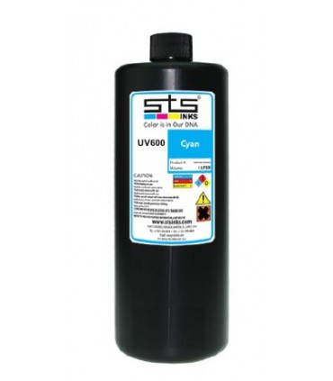 ENCRE UV600 LED Bidon 1 litre pour imprimantes SwissQprint EFI VUTEK et avec têtes Toshiba & KM/DimatixHV Seiko/Ricoh Gen4/Gen5
