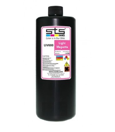 ENCRE UV600 LED Bidon 1 litre pour imprimantes SwissQprint EFI VUTEK et avec têtes Toshiba & KM/DimatixHV Seiko/Ricoh Gen4/Gen5