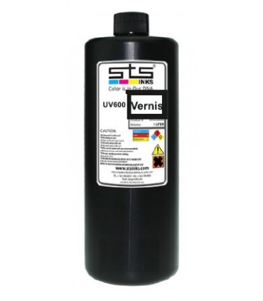 ENCRE UV600 LED Bidon 1 litre pour imprimantes SwissQprint EFI VUTEK et avec têtes Toshiba & KM/DimatixHV Seiko/Ricoh Gen4/Gen5