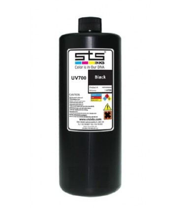 ENCRE UV700 LED Bidon 1 litre (FB250) pour imprimantes HP CMB X2 - KM/DIMATIXHV/SEIKO/RICOH Gen4/Gen5 Fabriquée par STS INKS US