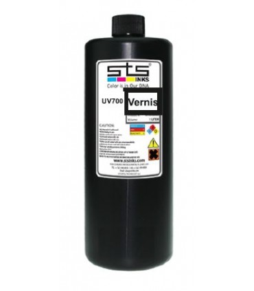 ENCRE UV700 LED Bidon 1 litre (FB250) pour imprimantes HP CMB X2 - KM/DIMATIXHV/SEIKO/RICOH Gen4/Gen5 Fabriquée par STS INKS US