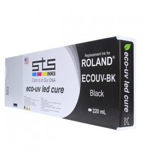 ROLAND Eco-UV S VERSA UV LEC/LEJ UV4 Cartouche 500ml encre fabriquée par STS INK US