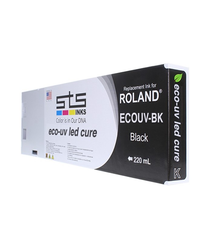 ROLAND Eco-UV S LEC/LEJ UV ECO UV Cartouche 220ml encre fabriquée par STS INK US